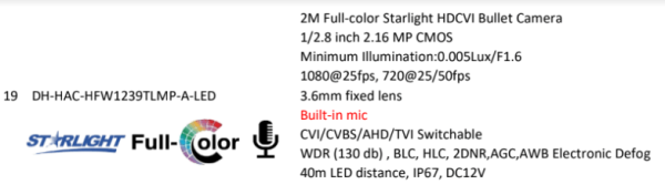 DH-HAC-HFW1239TLMP-A-LED